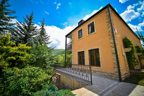 an image of a house with a balcony at Villa Dudu, Luxury Villa in Hankavan in Hankʼavan