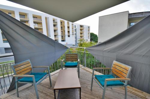 Le Préville avec terrasse et parking gratuit