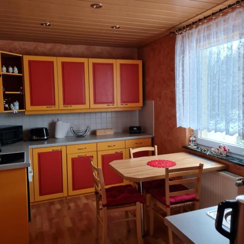Dapur atau dapur kecil di Fewo Horn