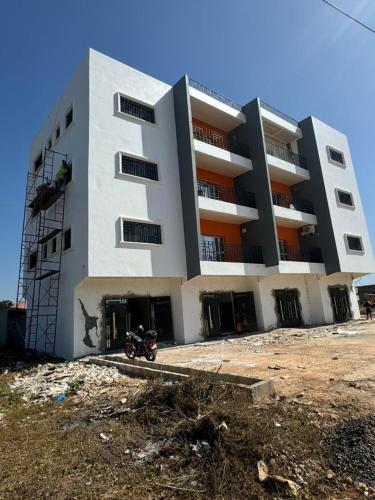 Το κτήριο όπου στεγάζεται  το διαμέρισμα