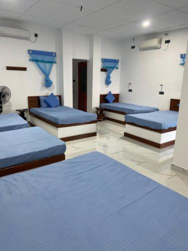 Postel nebo postele na pokoji v ubytování Hotel Hanguk Villa