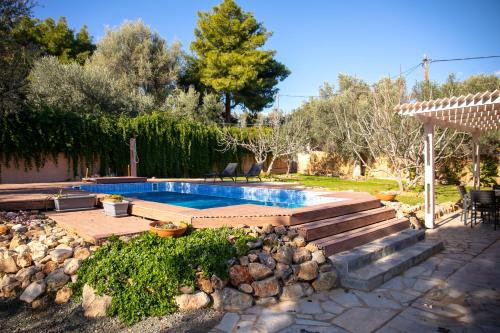 Kolam renang di atau dekat dengan Villa Josefine - With private pool and parking