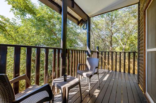 Balkón nebo terasa v ubytování Tranquil Nest