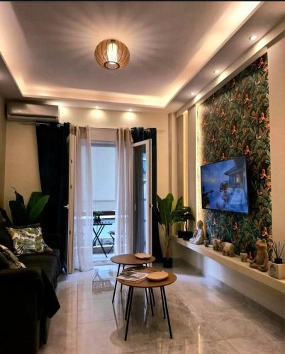 Μια τηλεόραση ή/και κέντρο ψυχαγωγίας στο Stay in Athens - muses