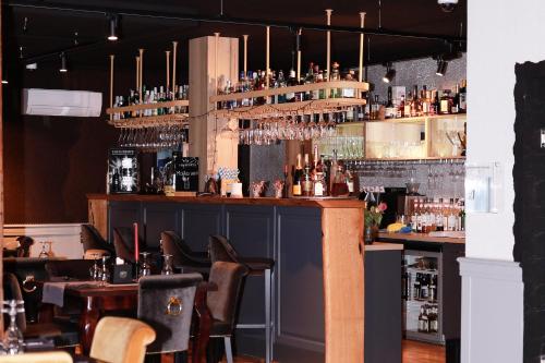 Lounge nebo bar v ubytování Main Spessart Terrasse Hotel & Restaurant