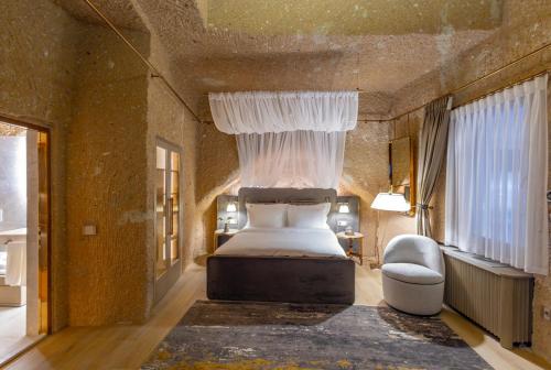 Avantgarde Refined Caves Of Cappadociaにあるベッド