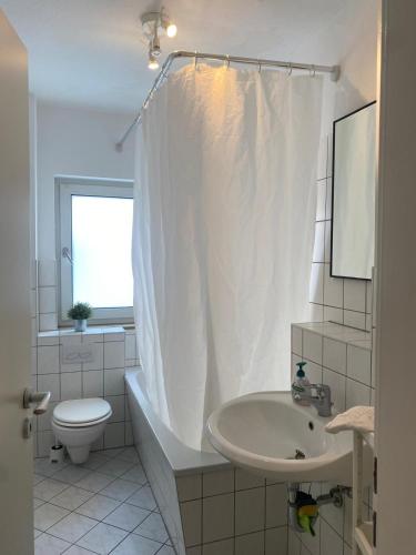 Ένα μπάνιο στο Balance Apartments by M&A Gartenstraße City