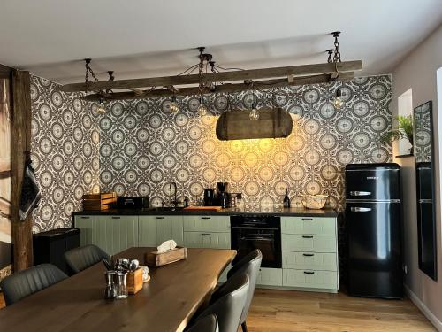 Dapur atau dapur kecil di BrandenburgApartments-POTSDAM