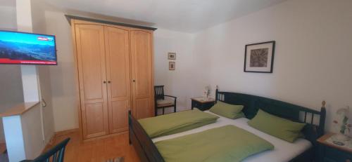 Ένα ή περισσότερα κρεβάτια σε δωμάτιο στο Christl, Haus