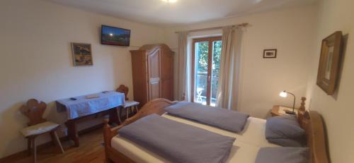 Ένα ή περισσότερα κρεβάτια σε δωμάτιο στο Christl, Haus