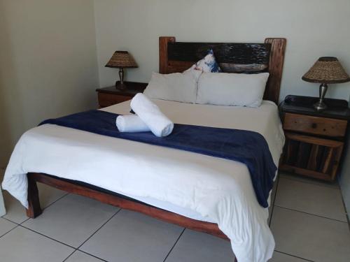 Katil atau katil-katil dalam bilik di Island Vibe Backpackers Jeffreys Bay