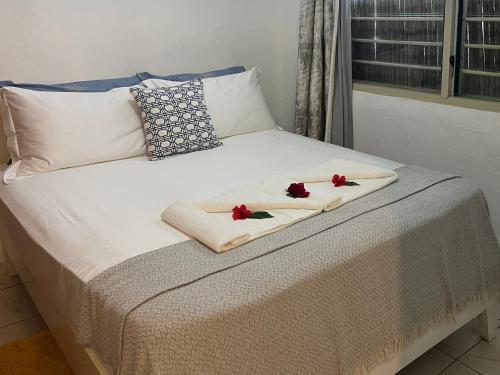 Cama o camas de una habitación en Beach Kaz