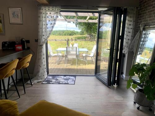 Balkón nebo terasa v ubytování Sunset Cottage