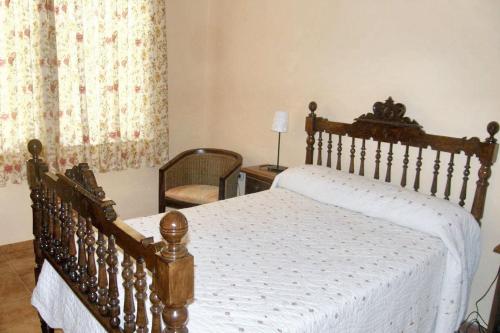 Posteľ alebo postele v izbe v ubytovaní Warm House in Baños de Valdearados, Farm Close to Town