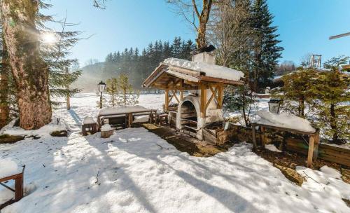 Το Die Bäckeralm τον χειμώνα