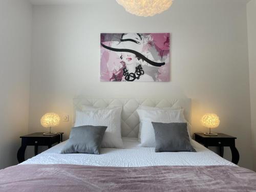 Cama o camas de una habitación en Zeruko izarra