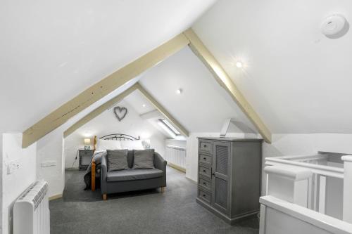 Et opholdsområde på Lobster Lodge - North East Escapes