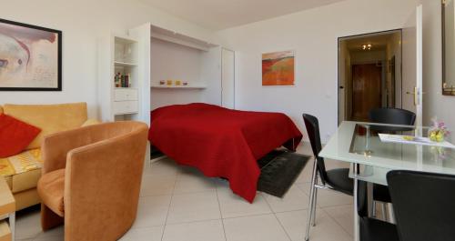 Un lugar para sentarse en Ferienwohnung D19