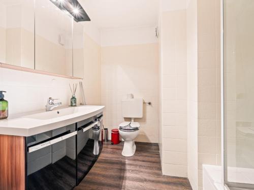 Koupelna v ubytování BERGverliebt im Zentrum inkl Staufen PLUS