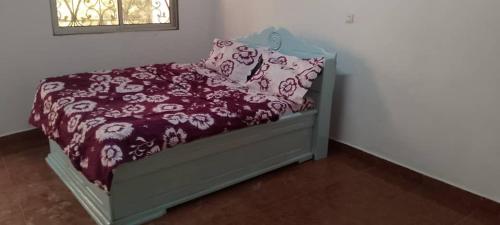 Кровать или кровати в номере Résidence du pélèrin - La coupole