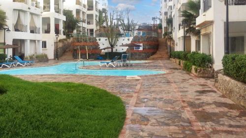 Kolam renang di atau dekat dengan Comfortable Apartment with Pool in Tamaris - 75 m² - Sea View