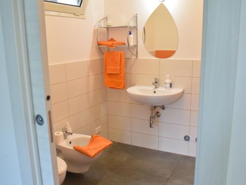 ห้องน้ำของ Rental rooms Antonella