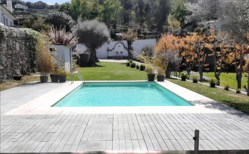 Charming House in Covelas with Pool and Mountain View