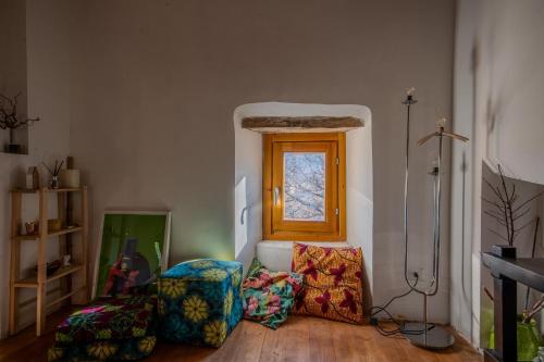 Χώρος καθιστικού στο I Casali di G
