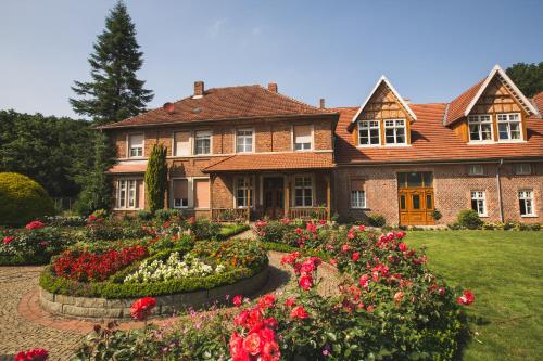 Κήπος έξω από το Landhaus Schulze Osthoff