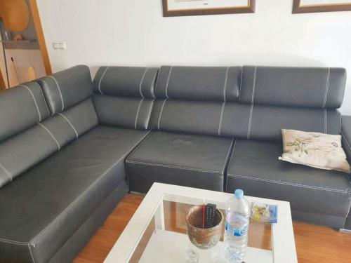 A seating area at Spacious apartment with mountain view in Tabernas, 99 sqm