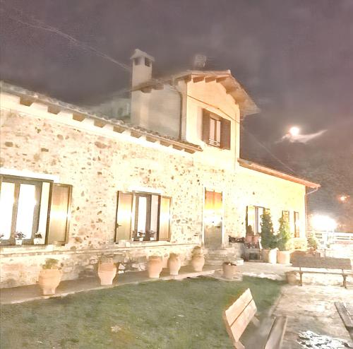 Το κτήριο όπου στεγάζεται  η παραθεριστική κατοικία