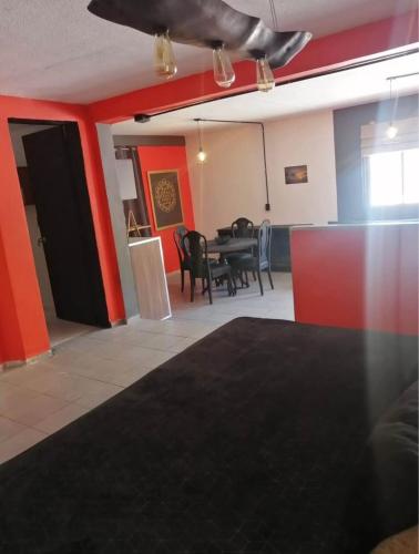 Ruang duduk di Independent studio in Leon,Guanajuato