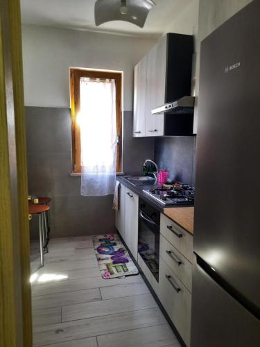 Cucina o angolo cottura di La casa di mare