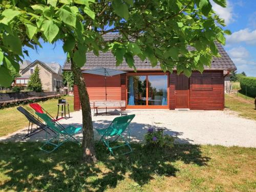Chalet chaleureux à Darazac avec jardin de 60 m²