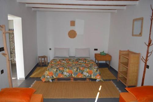 Ένα ή περισσότερα κρεβάτια σε δωμάτιο στο Surf HouseMaroc