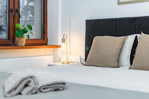 Katil atau katil-katil dalam bilik di Coco Premium Warszawa Radość