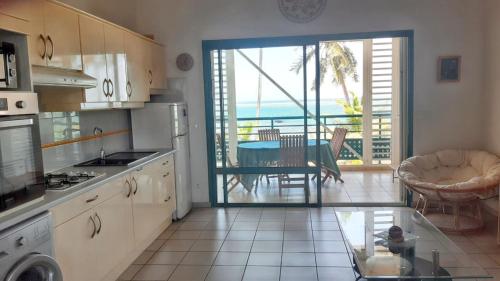Appartement moderne avec vue sur la mer à Sainte-Anne, 30 m²