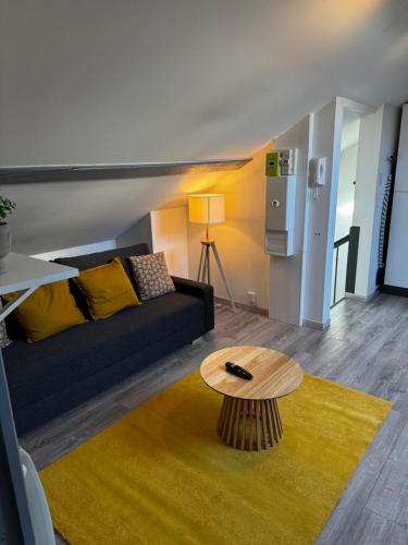 Χώρος καθιστικού στο Chez Antonella centre Reims