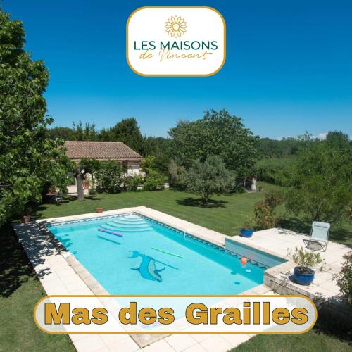 Mas des Grailles - Piscine, Clim
