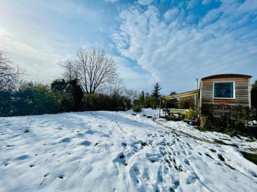 Το Tiny House Südschwarzwald τον χειμώνα