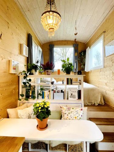 Χώρος καθιστικού στο Tiny House Südschwarzwald