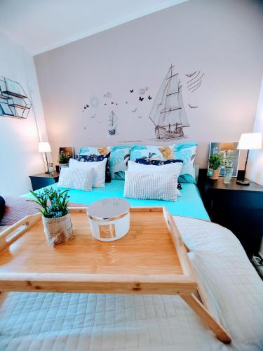 Apartment 50m2 - large double bed in a double room