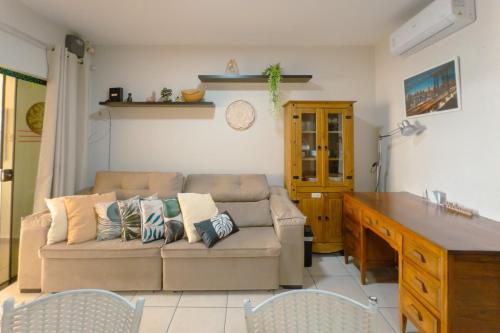 Χώρος καθιστικού στο Casa Conforto e Lazer - OP165A