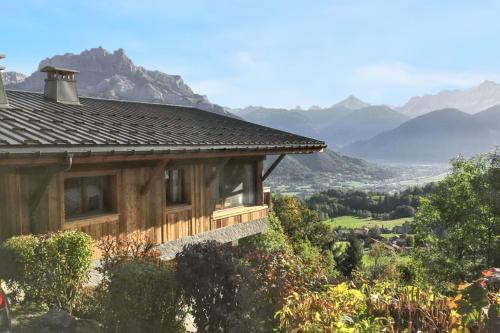 Chalet spacieux à Cordon 180 m² avec vue montagne