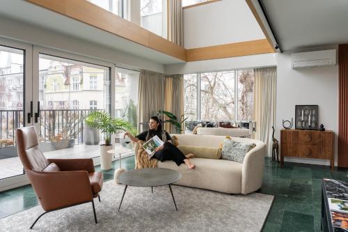 Nowy Sopot Luxury Villa with Jacuzzi & Sky Terrace by Lion Apartments