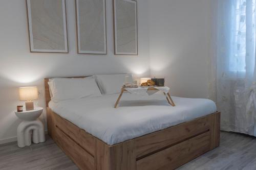Ένα ή περισσότερα κρεβάτια σε δωμάτιο στο GLG Modern luxury apartment
