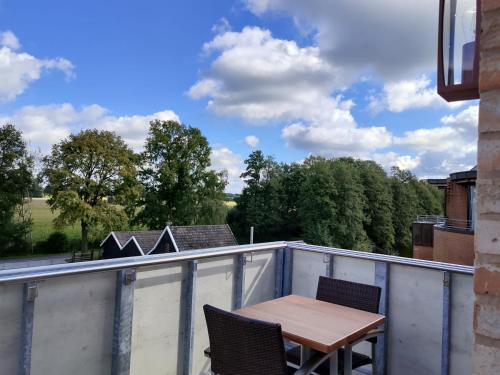 Balkón nebo terasa v ubytování Seehof Reuter Ferienhof
