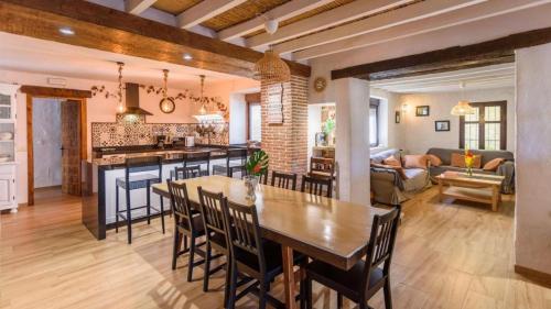 Et opholdsområde på Casa Rural La teja (Caminito del Rey)