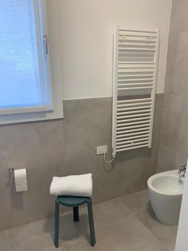 Bilik mandi di Matilde Apartments Caorle