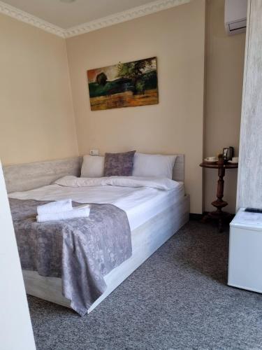 Postel nebo postele na pokoji v ubytování Tbilisi Stay Hotel